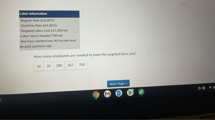 solved-labor-information-regular-rate-16-00-hr-overtime-chegg