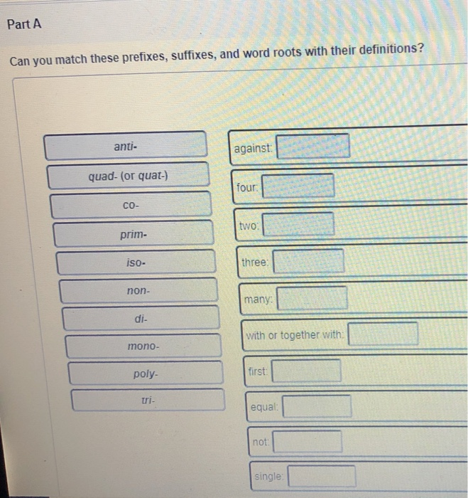 solved-part-a-can-you-match-these-prefixes-suffixes-and-chegg