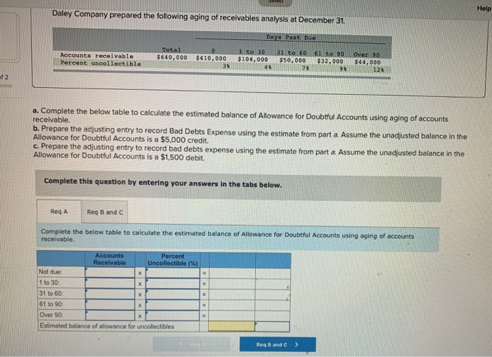 solved-help-daley-company-prepared-the-following-aging-of-chegg