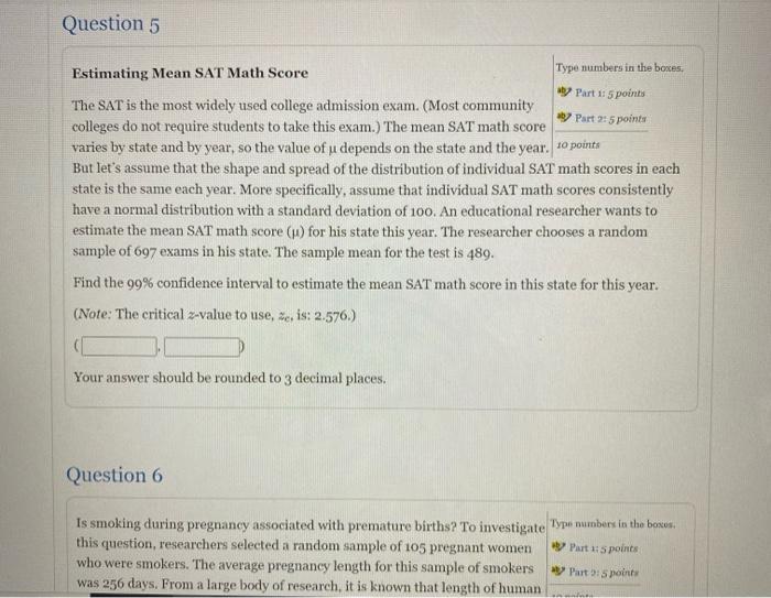 Solved Question 1 Select one answer Students in a statistics | Chegg.com