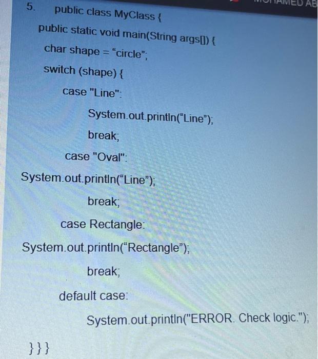 Solved I. Analyze the following code and identify critical | Chegg.com