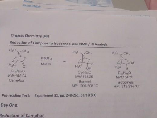 Solved Pre Lab Questions 1. What is the reducing agent that | Chegg.com