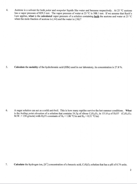 Solved Acetone is a solvent for both polar and nonpolar