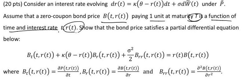 Throughout This Exam We Assume That 2 P F T F Chegg Com