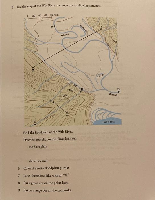 Solved EXERCISE 2: VISUALIZATION USING TOPOGRAPHIC MAPS A. | Chegg.com