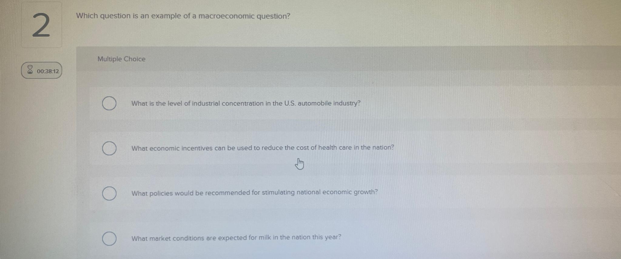 Solved 2800:38.12Which question is an example of a | Chegg.com