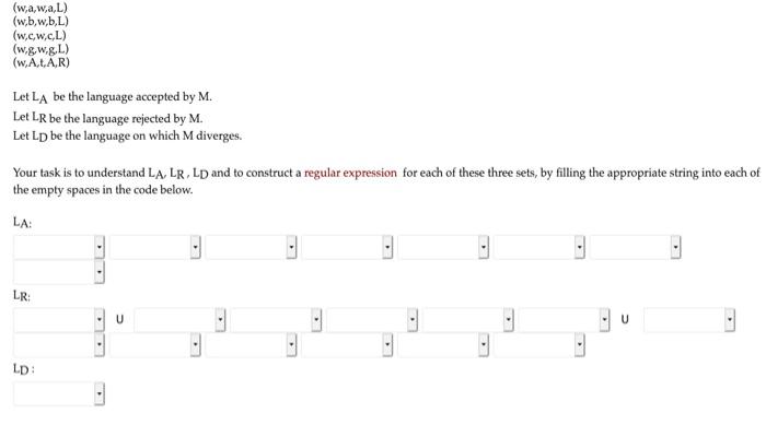 Solved Consider A Turing Machine M E Gamma 5 9 F Chegg Com