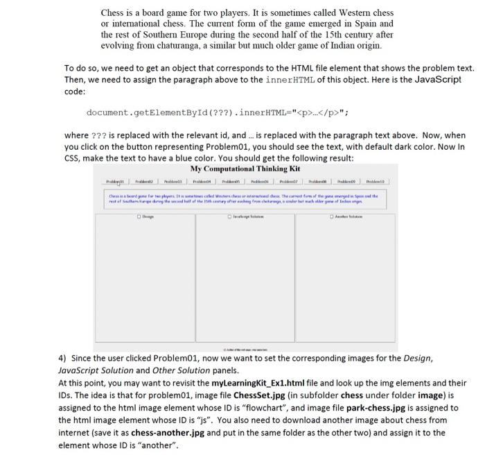 Solved Part II. More on JS. Based on the experience with | Chegg.com