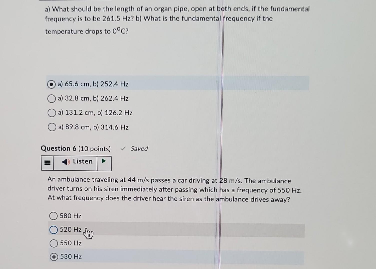 Solved a) What should be the length of an organ pipe, open | Chegg.com