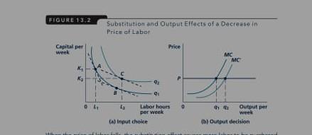 Solved Explain the substitution and output effect of a | Chegg.com