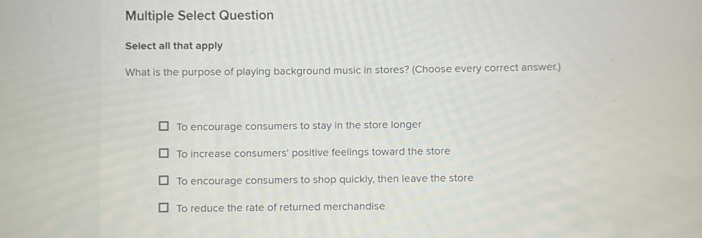 Solved Multiple Select QuestionSelect all that applyWhat is | Chegg.com