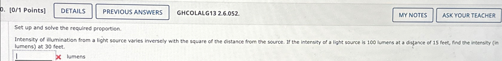 Solved [0/1 ﻿Points]GHCOLALG13 2.6.052.Set up and solve the | Chegg.com