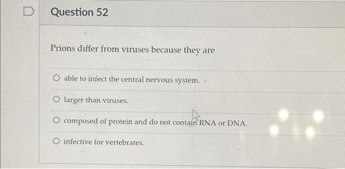 Solved Question 46 Organisms With Fimbriae Can Be More 6276