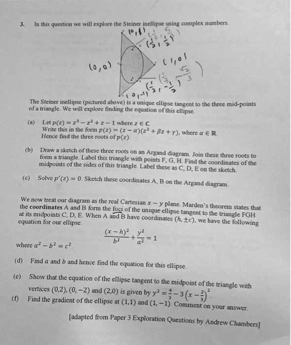 Solved 3. In this question we will explore the Steiner | Chegg.com