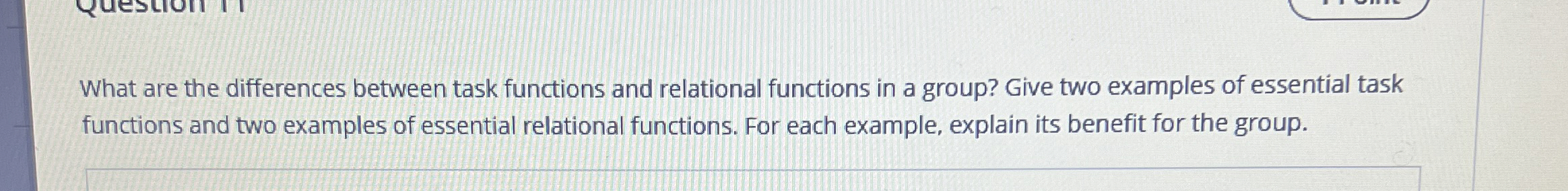 Solved What are the differences between task functions and | Chegg.com