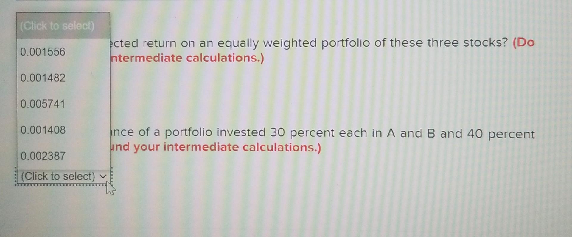 Solved Consider the following information: Rate of Return if | Chegg.com