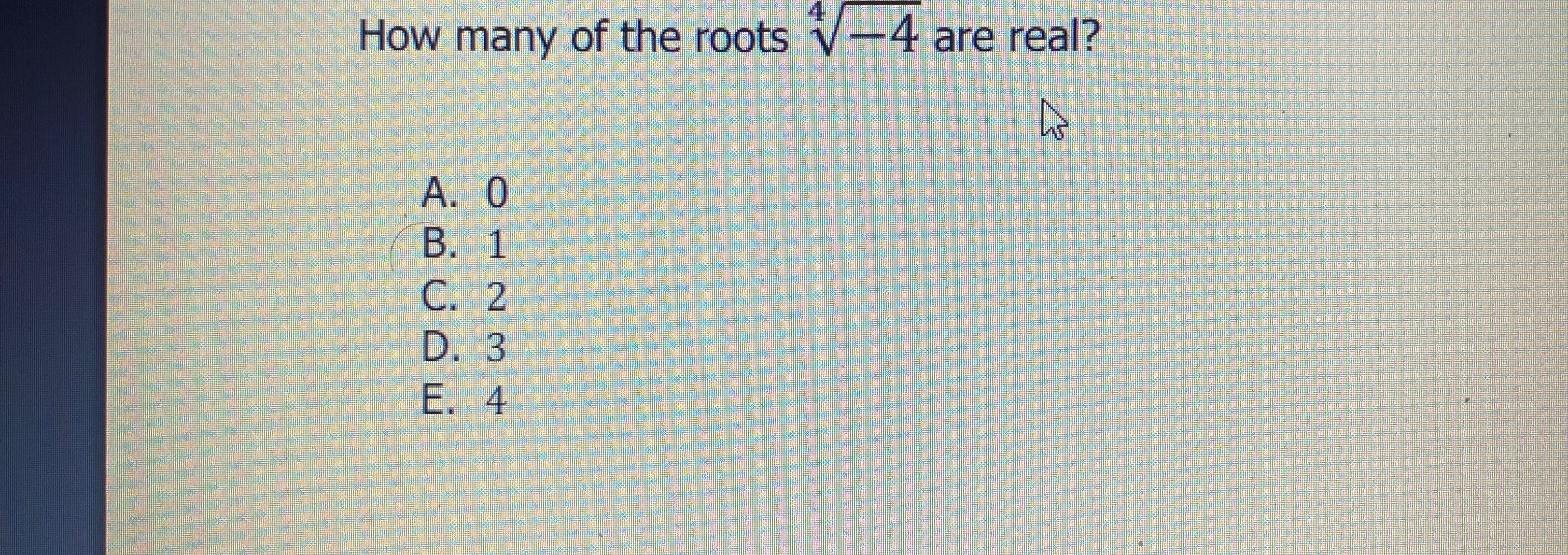 Solved How many of the roots -44 ﻿are | Chegg.com