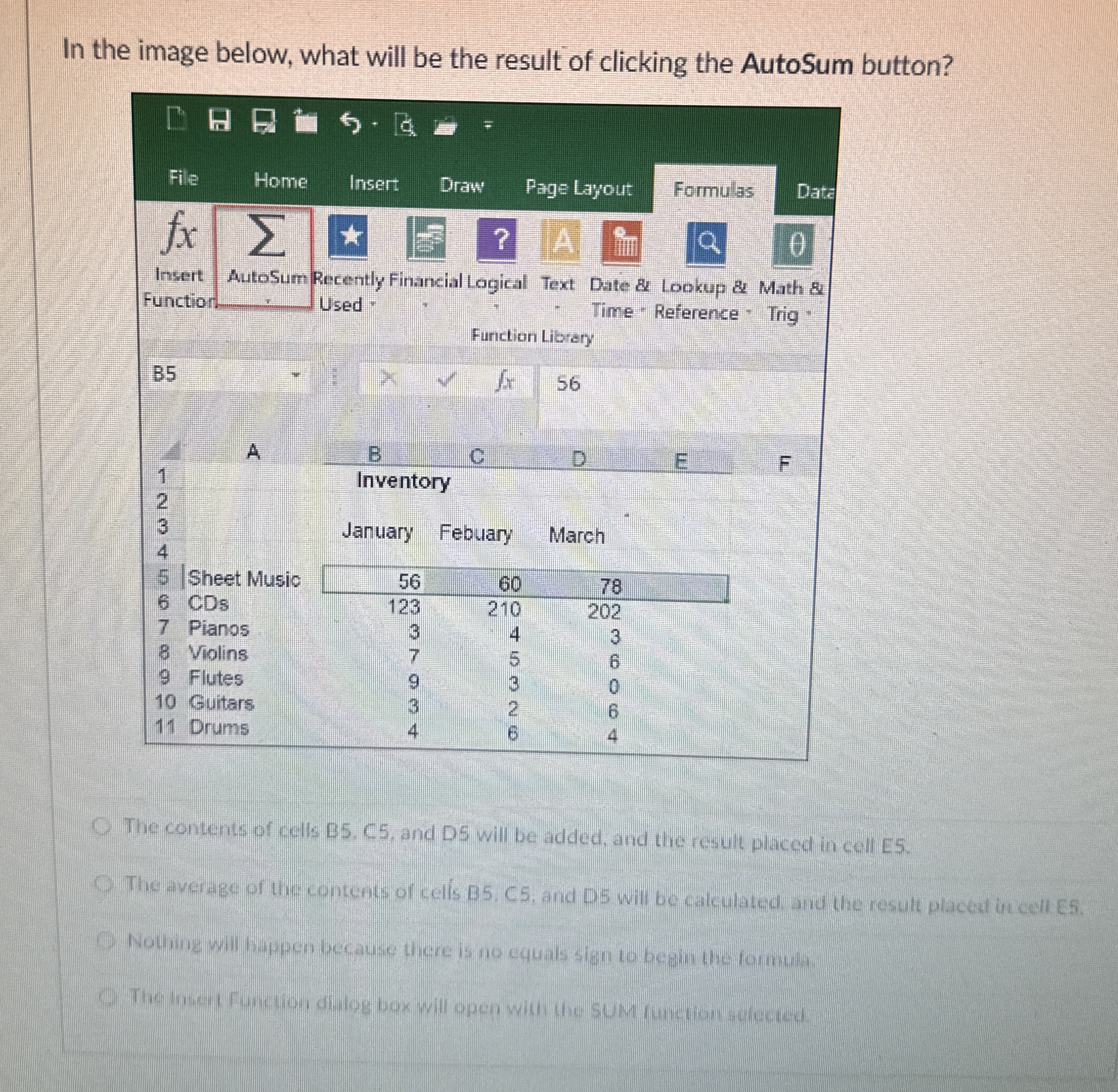 Solved In the image below, what will be the result of | Chegg.com