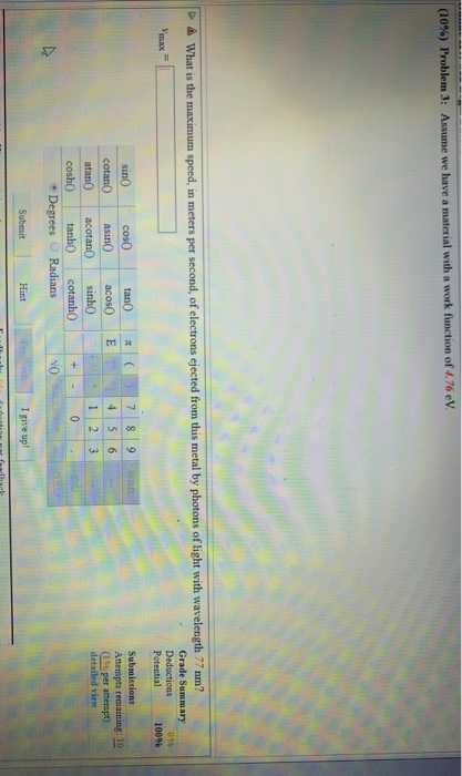 Solved I really need some help with this problem if you | Chegg.com