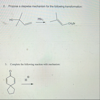 Solved Propose a stepwise mechanism for the following | Chegg.com