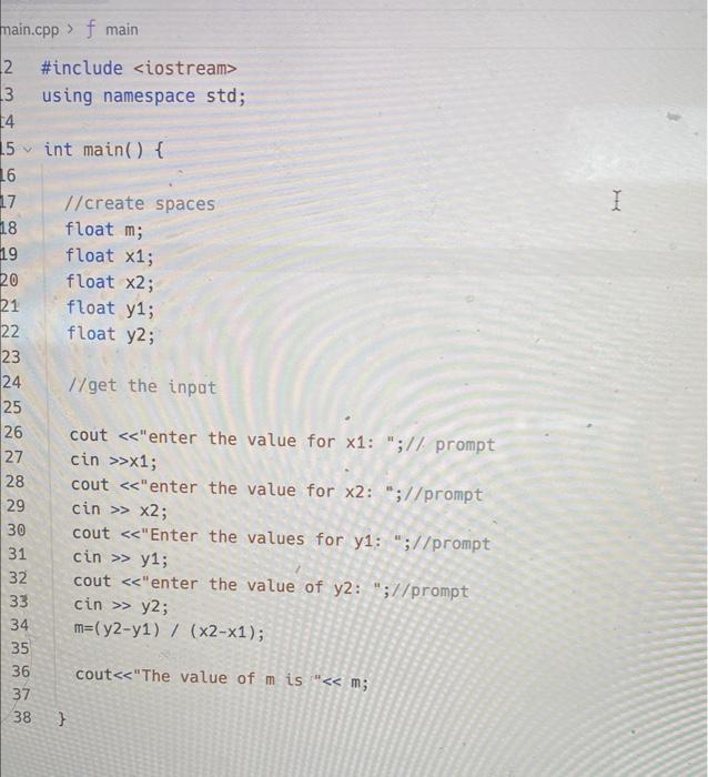 Solved what would i write to have the program do this? (C++) | Chegg.com