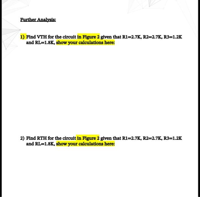 Solved Figure 2: Circuit to be simplified into its | Chegg.com