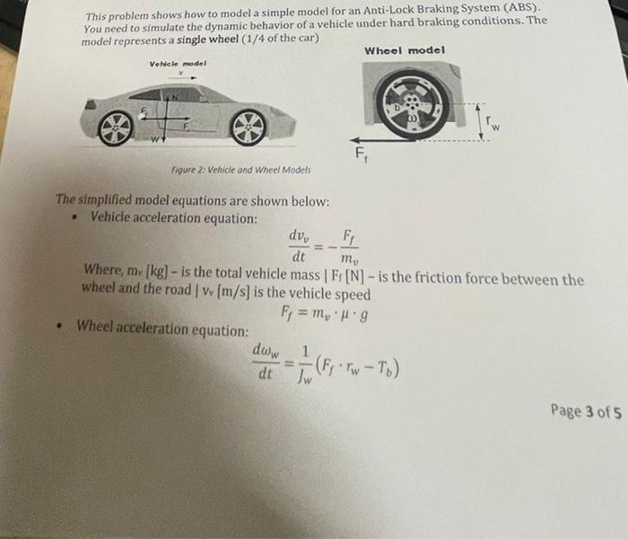 This problem shows how to model a simple model for an | Chegg.com