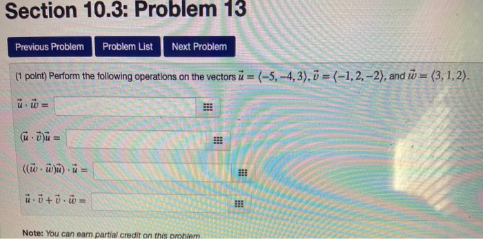 Solved Section 10.3: Problem 13 DE PLUS Previous Problem | Chegg.com