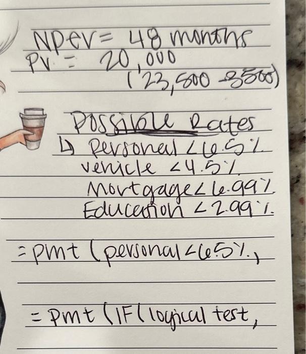 Solved Task 4) Writing Complex Formulas Use the following | Chegg.com