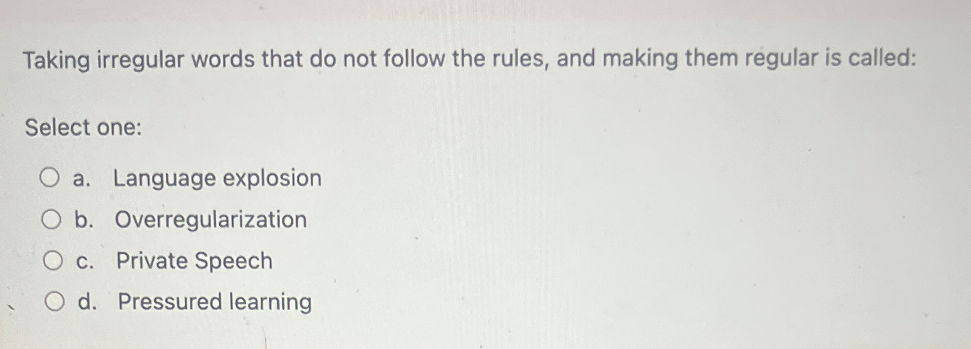 Solved Taking irregular words that do not follow the rules, | Chegg.com
