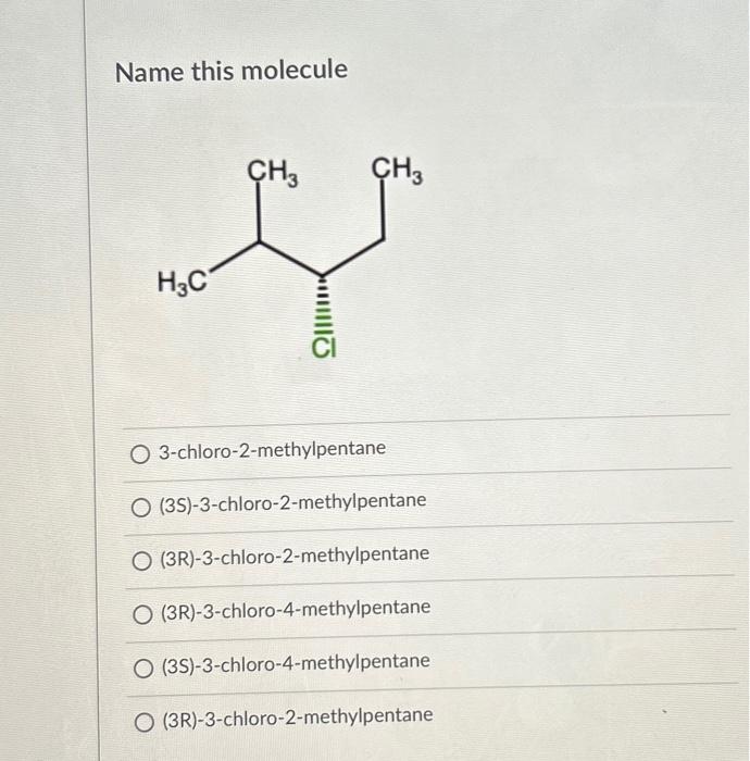 3 chloro 2 3 dimethylpentane