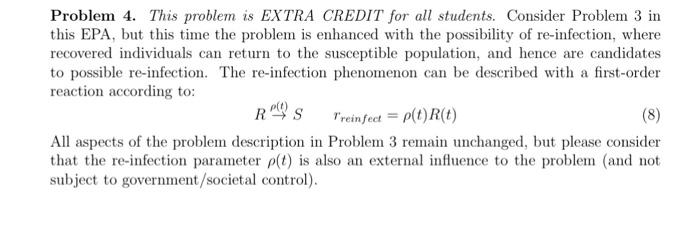 Solved Problem 4. This problem is EXTRA CREDIT for all | Chegg.com