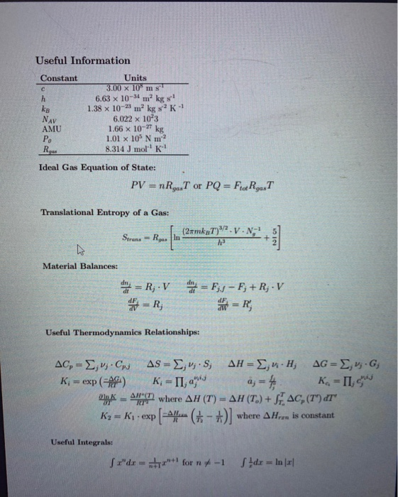 Solved Problem 3 For The Reaction 2a R Ah 40 Kj Mol Chegg Com