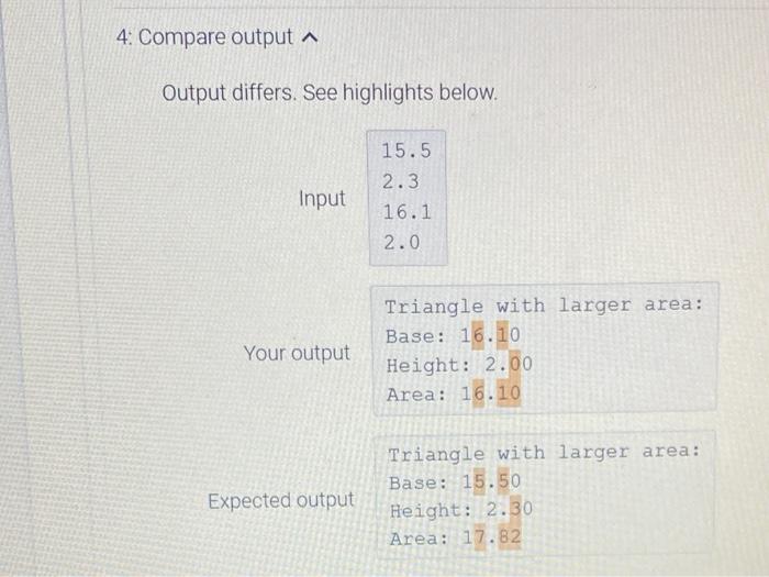 Solved I typed how it shows to type it from other chegg | Chegg.com