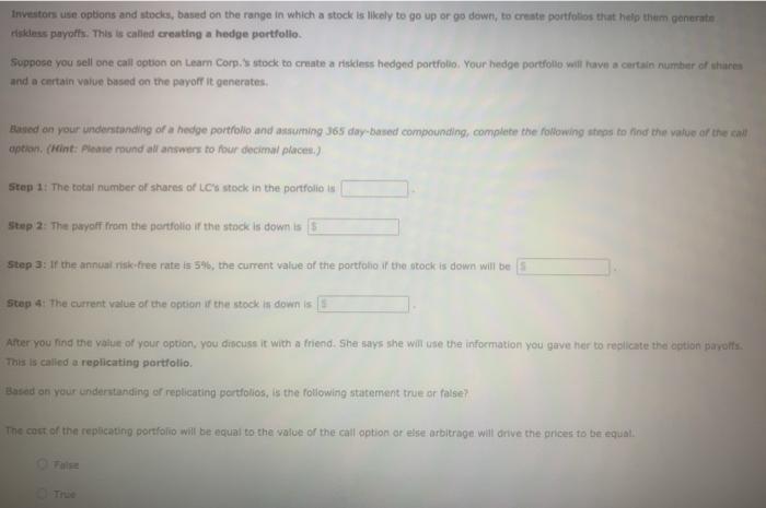 Solved 4. Option pricing model - Binomial approach Learn | Chegg.com