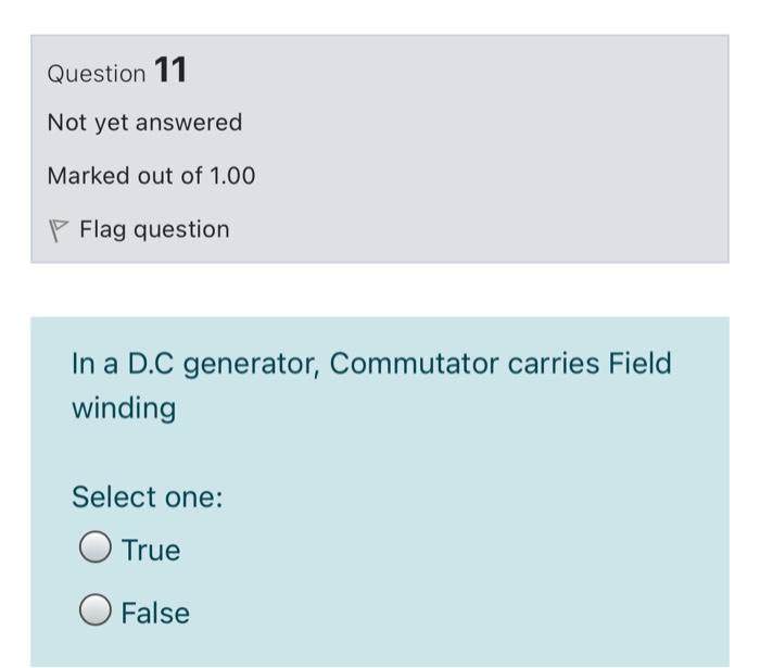 Solved Question 8 Not yet answered Marked out of 1.00 P Flag | Chegg.com