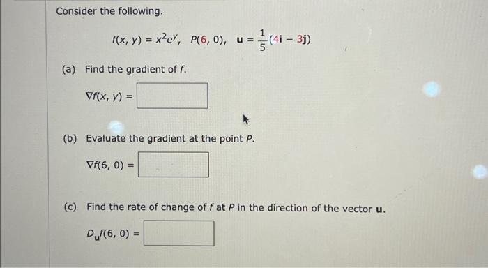 Solved Consider the following. | Chegg.com