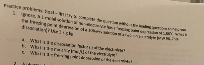 Solved Practice problems: Goal-first try to complete the | Chegg.com