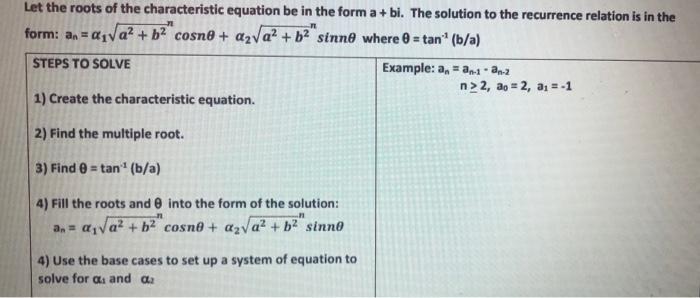 Solved I was able to do steps 1 and 2 but I don't know how | Chegg.com