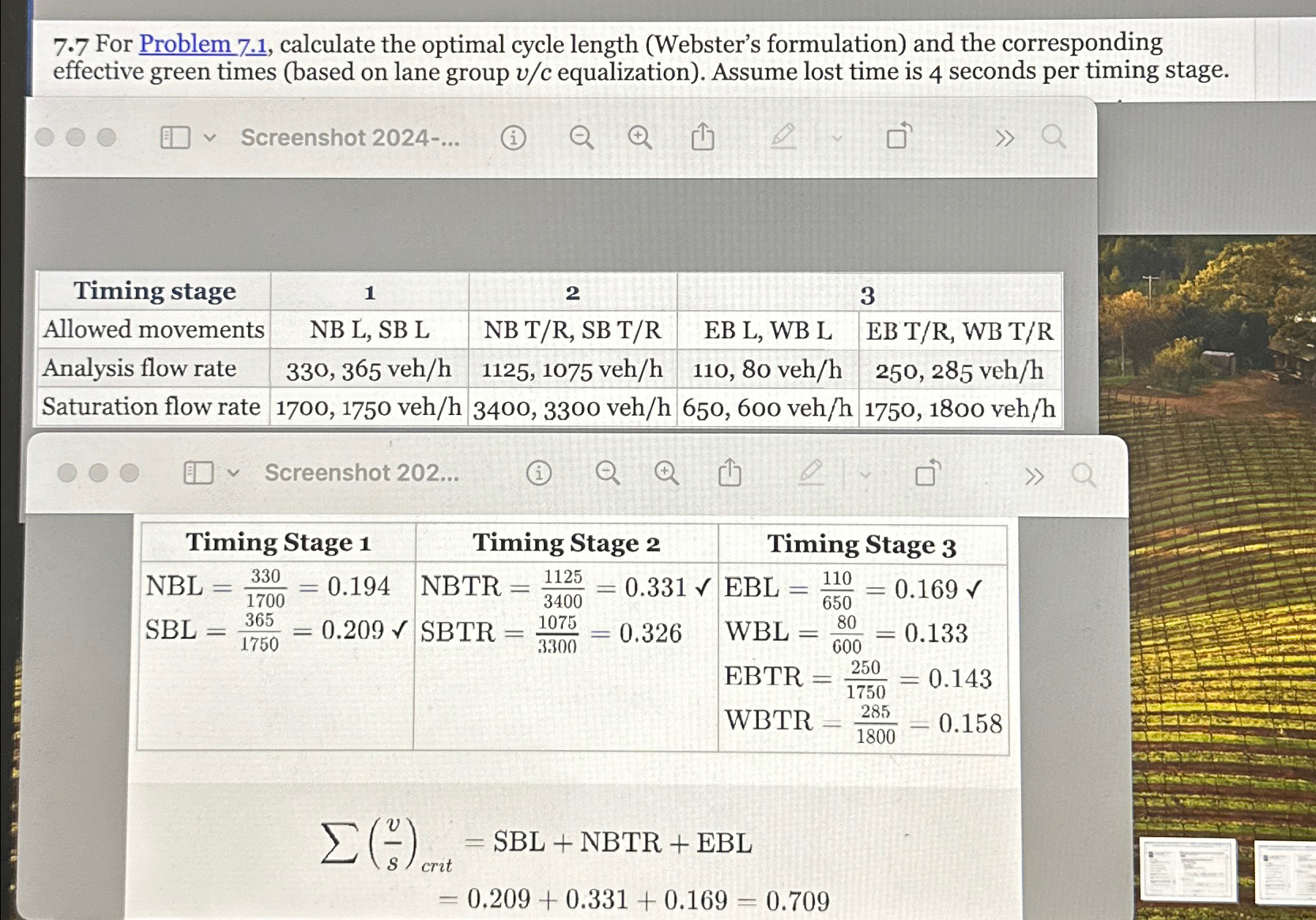 Solved 7.7 ﻿For Problem 7.1, ﻿calculate the optimal cycle | Chegg.com