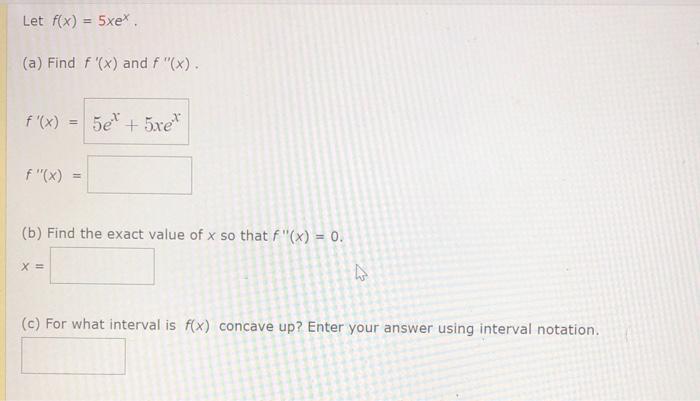 f^ prime (x) = x - 5