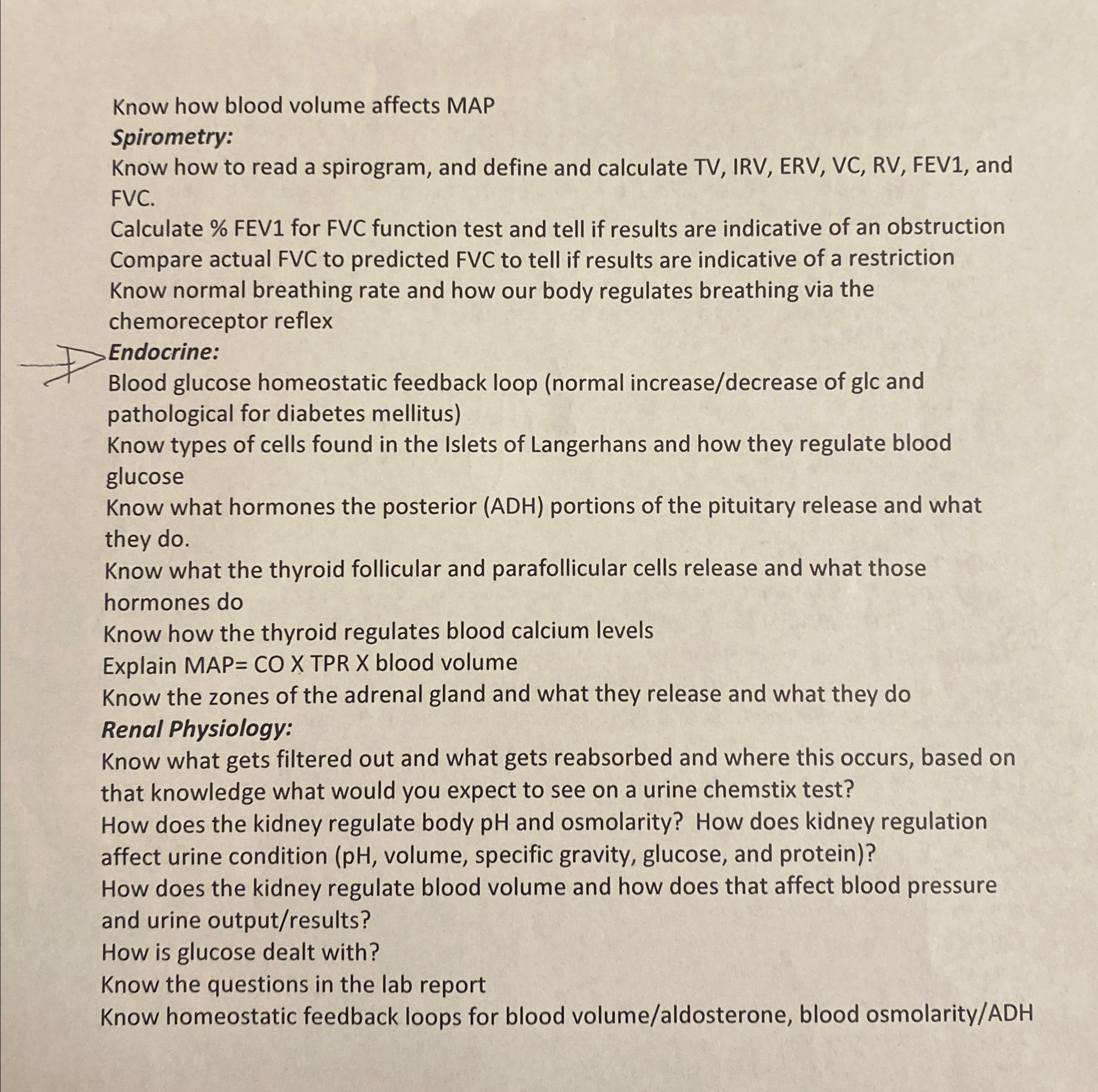 Solved Know how blood volume affects MAPSpirometry:Know how | Chegg.com