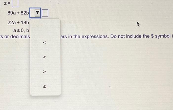 Solved Set up the linear programming problem. Let a | Chegg.com