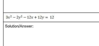 Solved A. Reduce each equation to a standard form and | Chegg.com