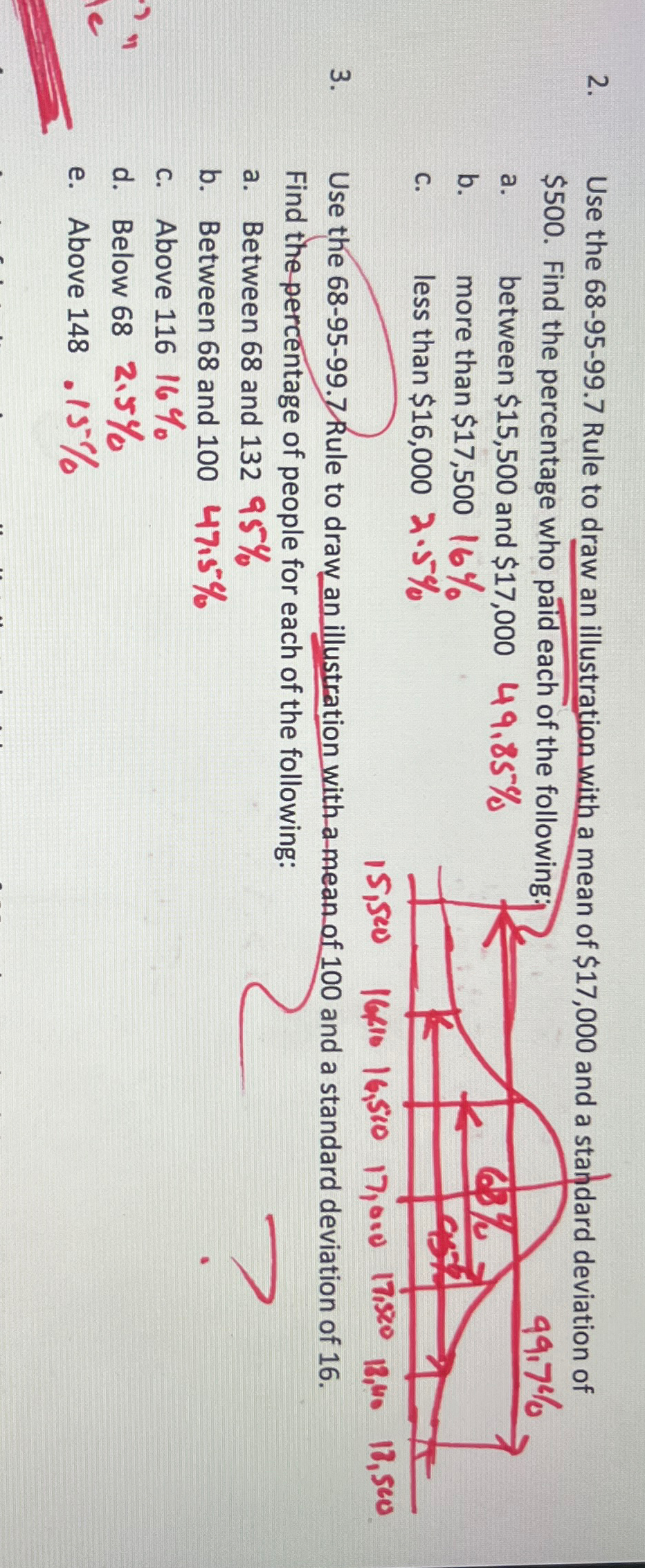 Solved Show steps how to get those answers | Chegg.com