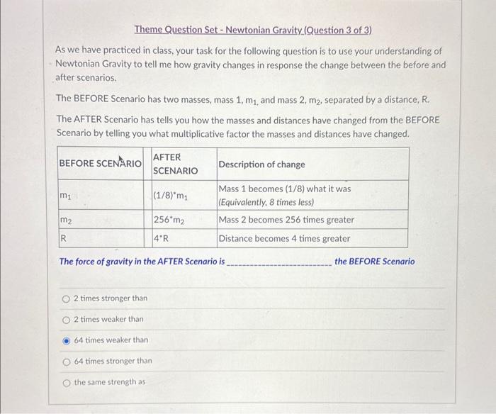 Solved As we have practiced in class, your task for the | Chegg.com