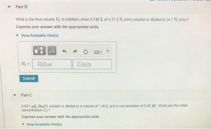 Solved Part A Given The Formula Cv Cv Where C Indicate Chegg Com