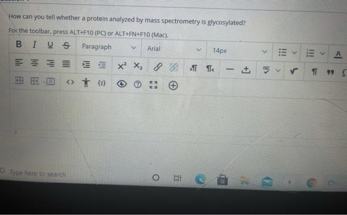 Solved Mass Spectrometry Identifies Molecules Based On Wh Chegg Com