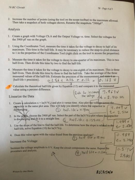 Solved please I need help with my lab report to answer the | Chegg.com