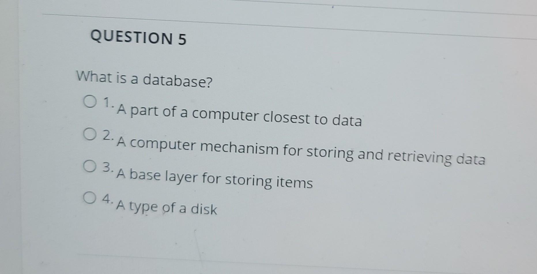 solved-question-1-a-collection-of-data-in-a-structured-chegg